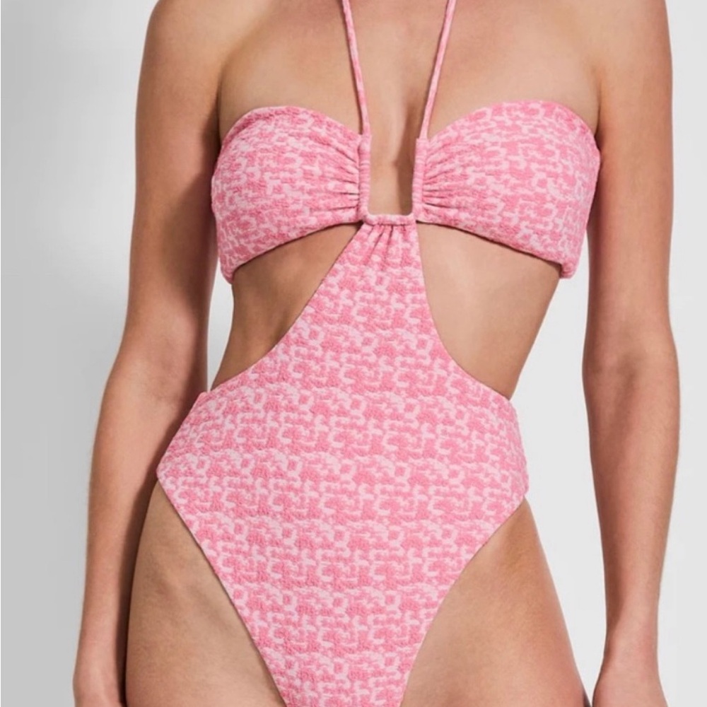 DEVON WINDSOR Romi Pink One Piece